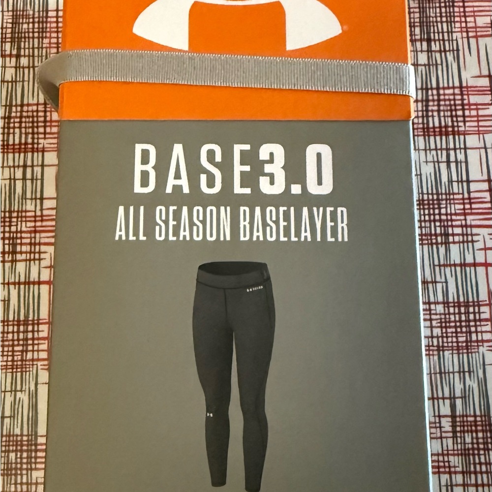Under Armour Women's Base 3.0 Black Leggings